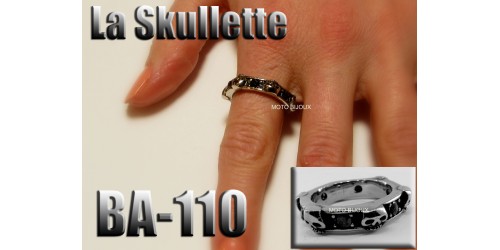 Ba-110, Bague La Skullette inoxidable
